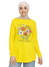 Lemon Printed Long - Sleeve Design 16 - Khotwh